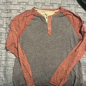 Flag and Anthem Henley shirt